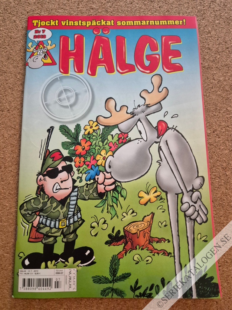 Framsida på Hälge #7 (2013)