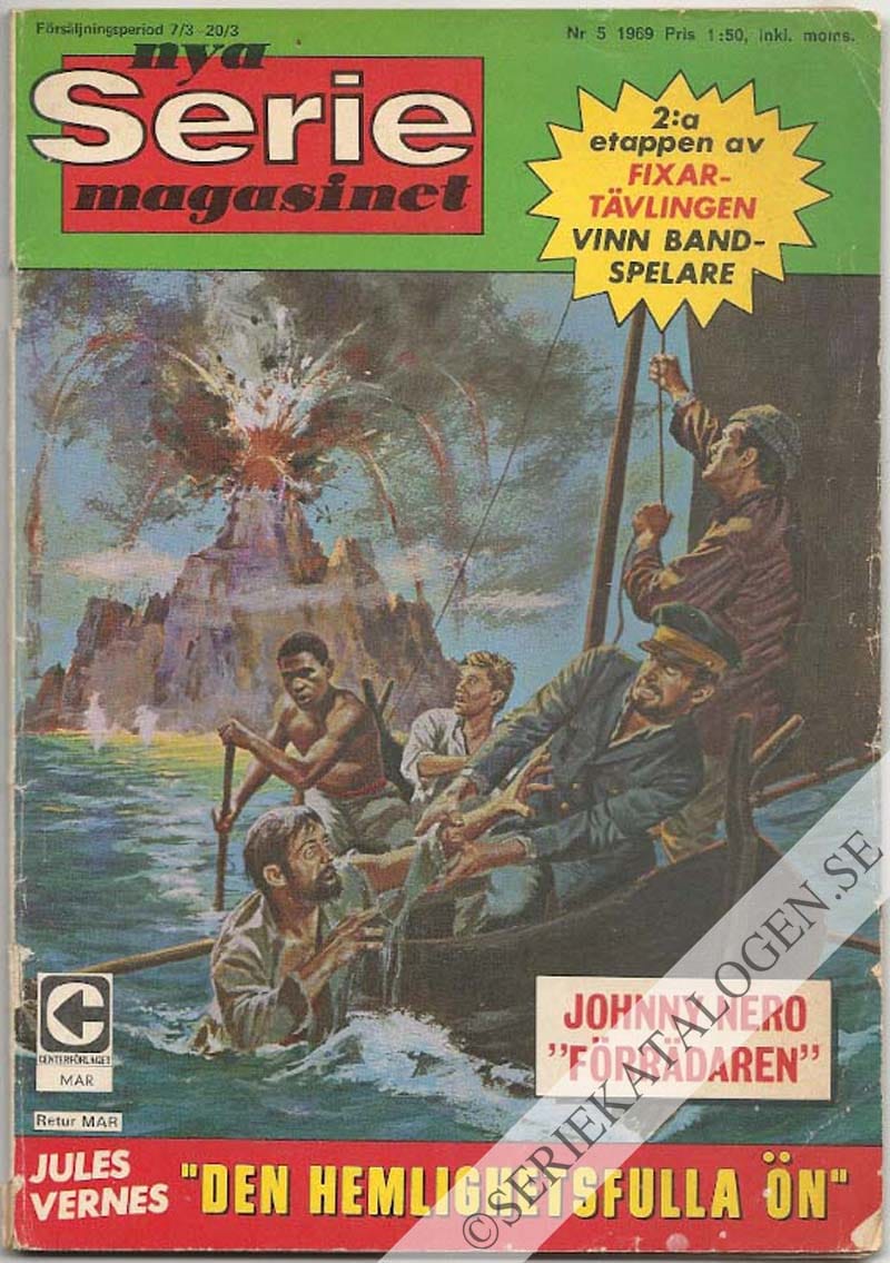 Framsida på Seriemagasinet #5 (1969)