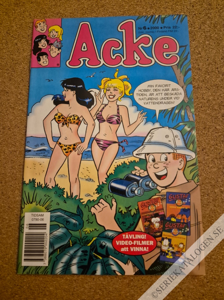 Framsida på Acke #6 (2000)