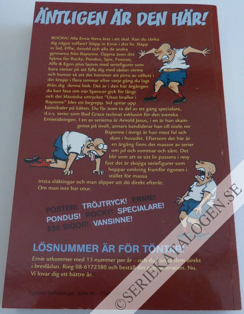 Baksida på Årgångssamling 2000 (2001)