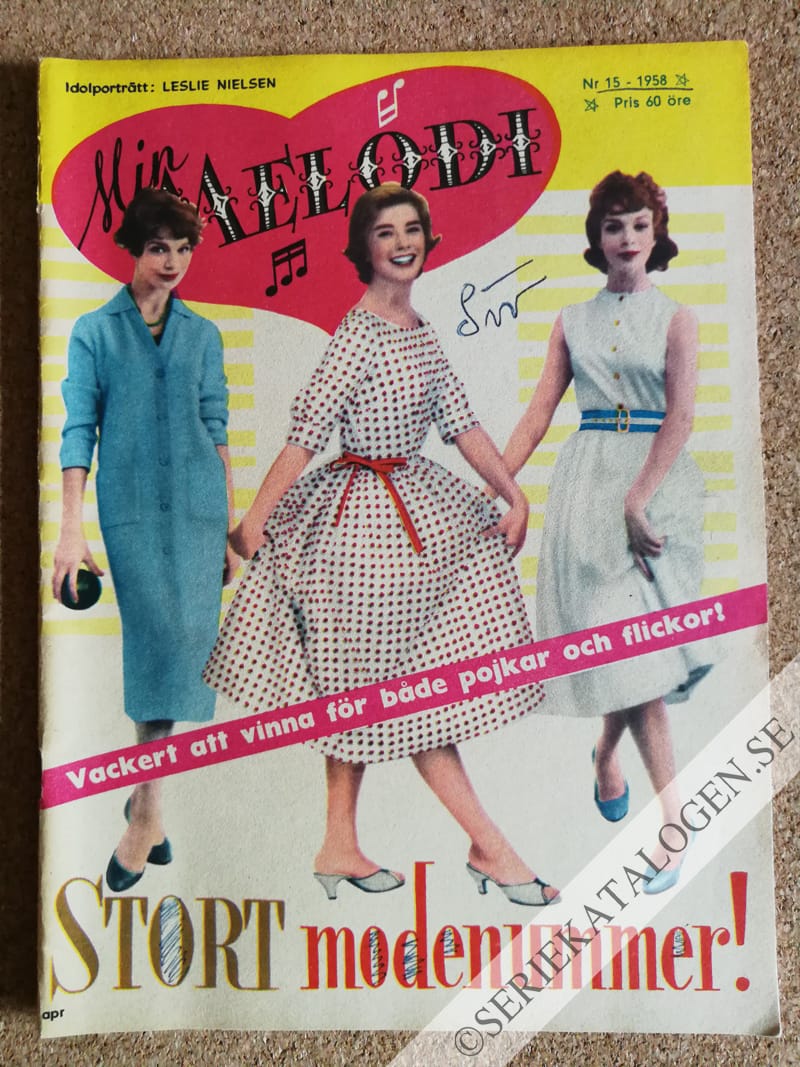 Framsida på Min melodi #15 (1958)