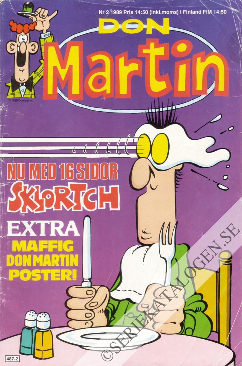 Framsida på Don Martin #2 (1989)