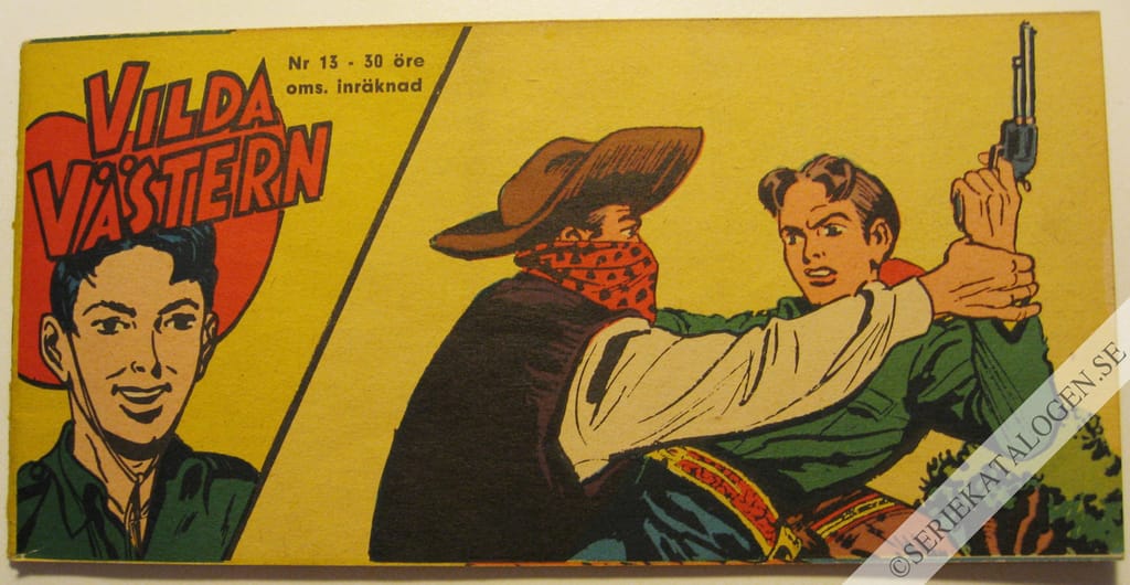 Framsida på Vilda Västern #13 (1961)