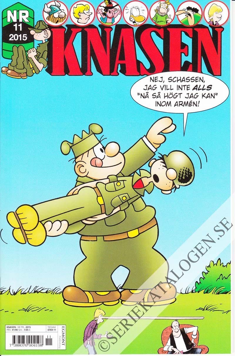 Framsida på Knasen #11 (2015)