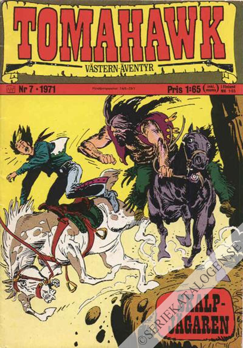 Framsida på Tomahawk #7 (1971)