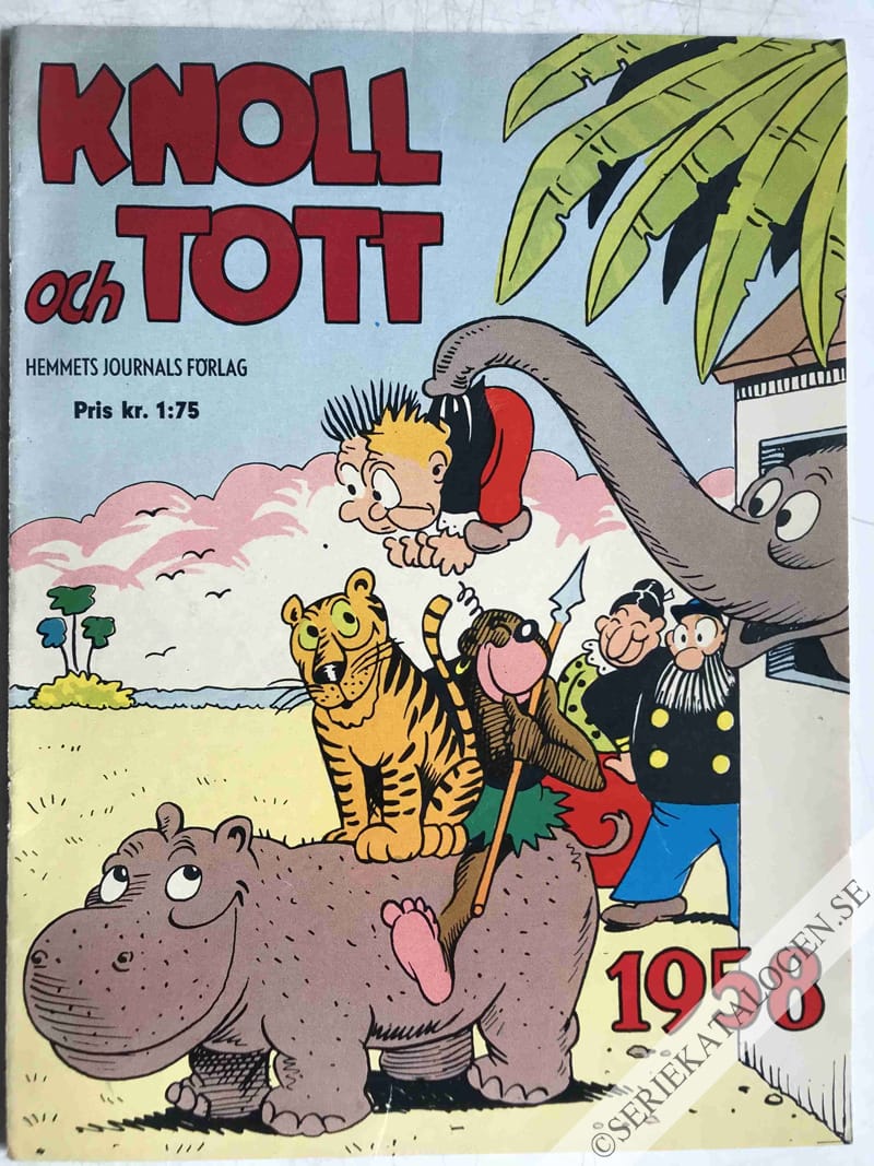 Framsida på Knoll och Tott # (1958)