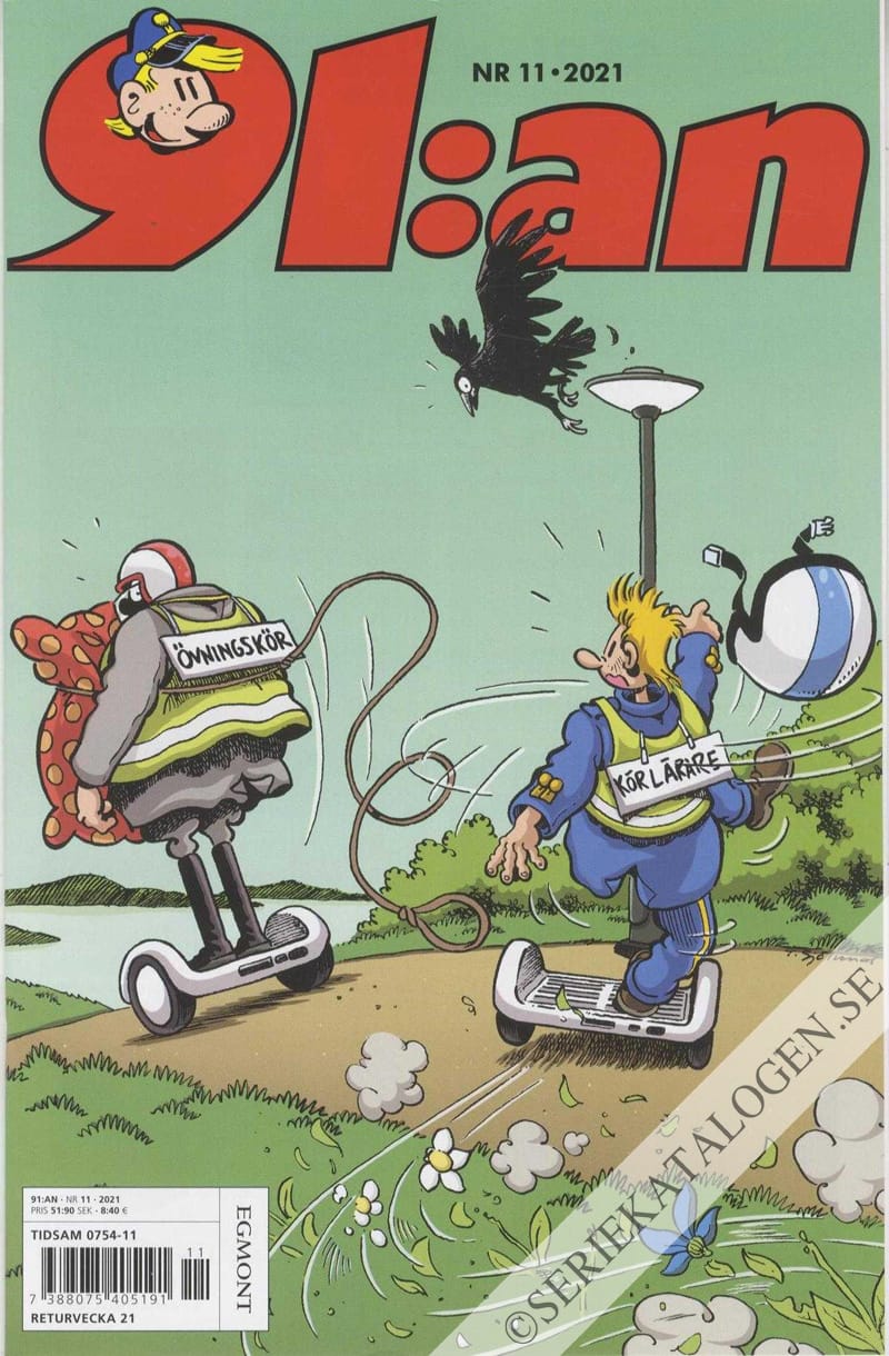 Framsida på 91:an #11 (2021)