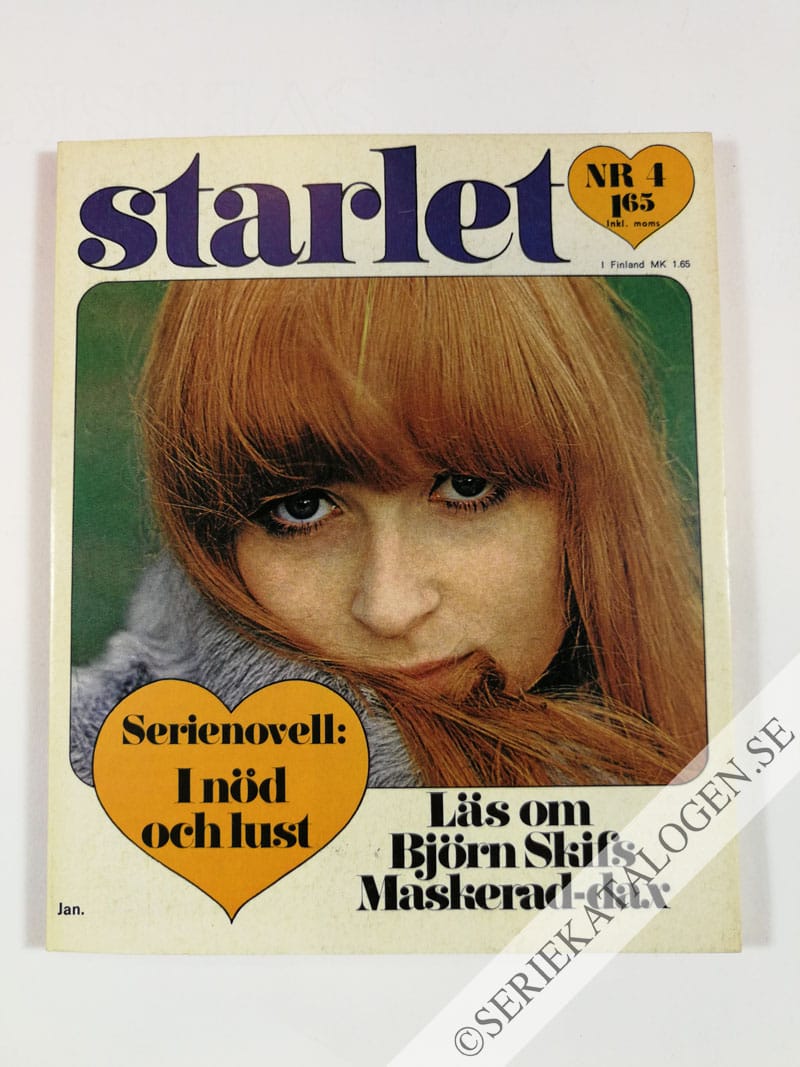 Framsida på Starlet #4 (1971)