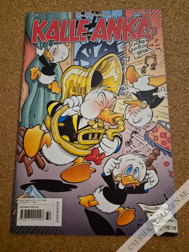 Framsida på Kalle Anka & C:o #32 (2024)