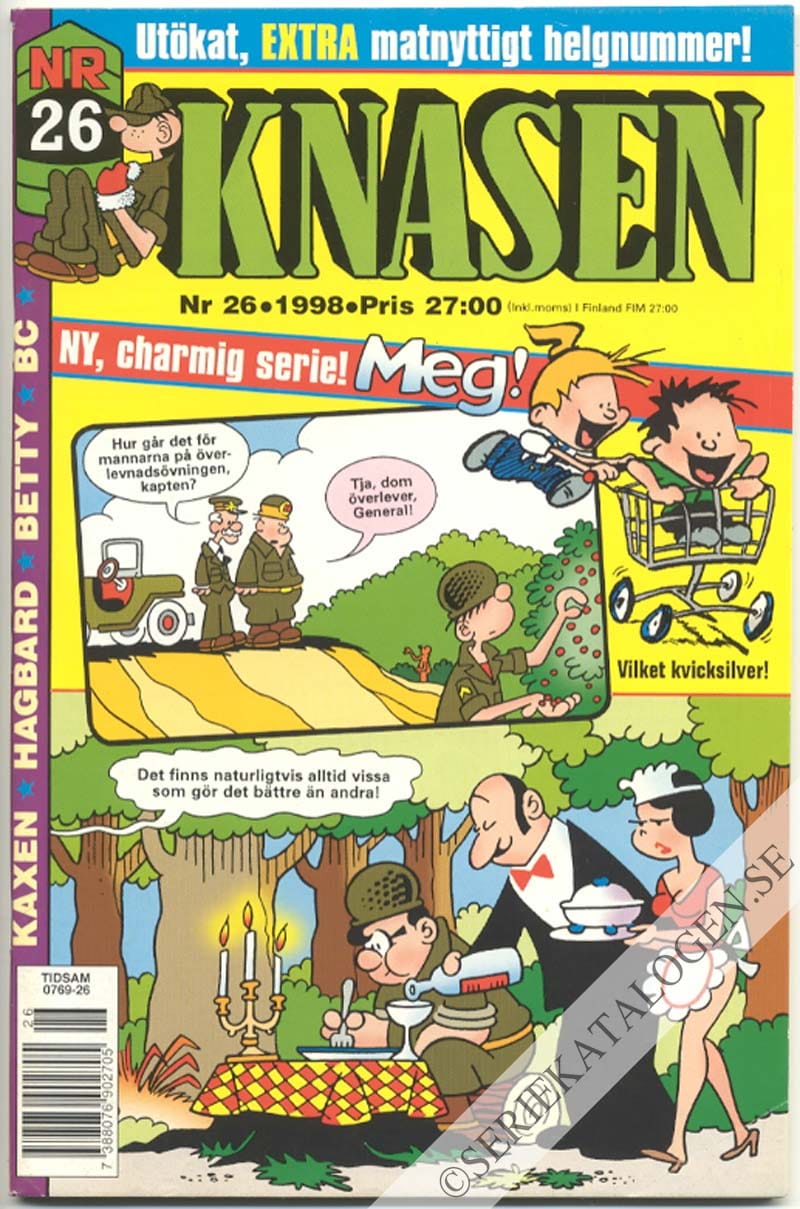Framsida på Knasen #26 (1998)