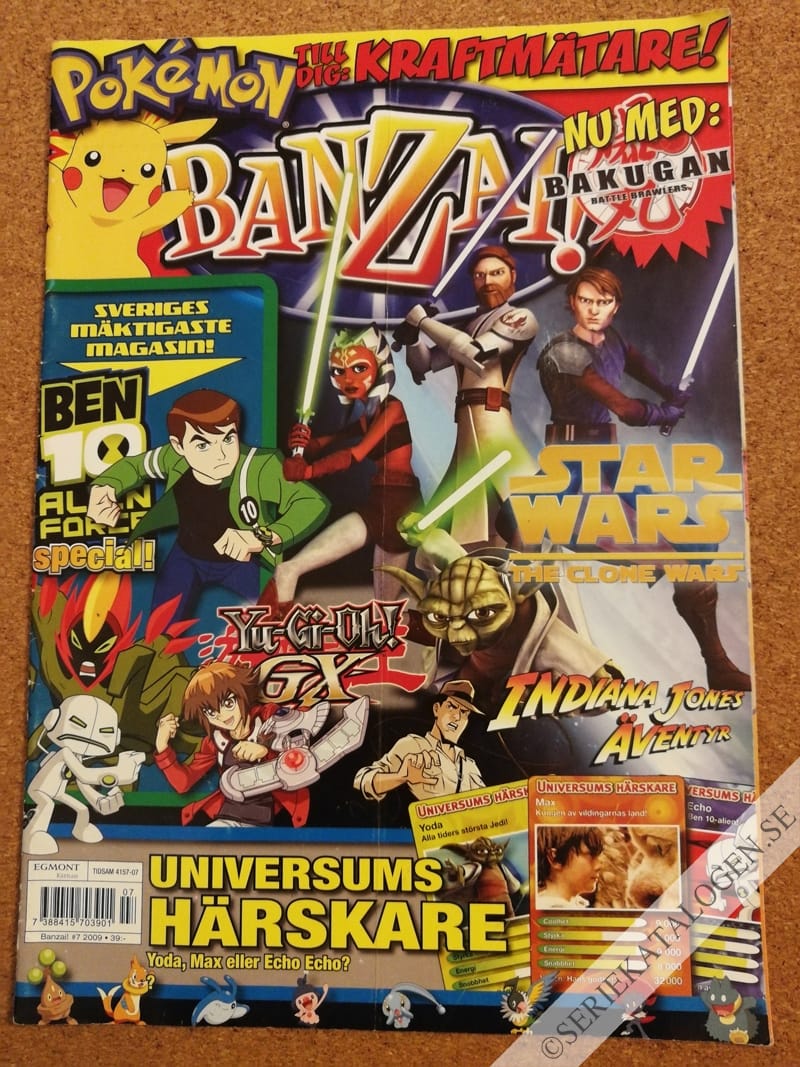 Framsida på Banzai! #7 (2009)