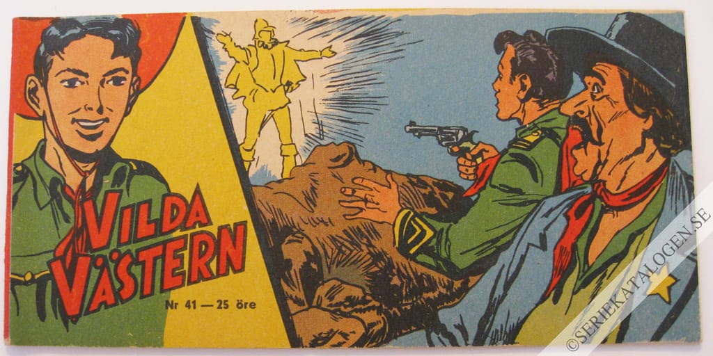 Framsida på Vilda Västern #41 (1956)