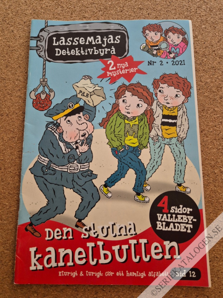 Framsida på LasseMajas detektivbyrå #2 (2021)