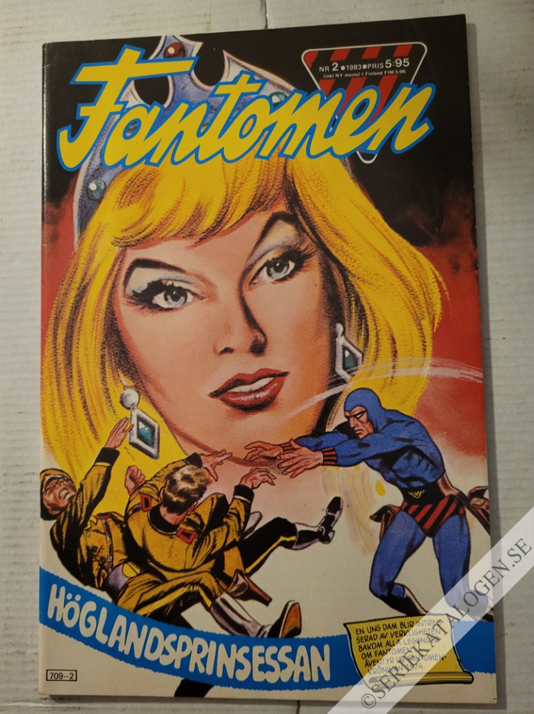 Framsida på Fantomen #2 (1983)