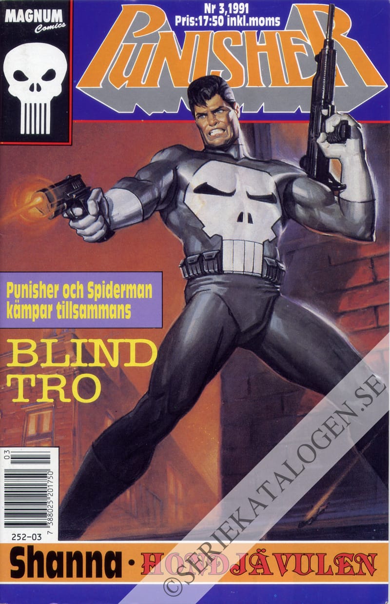 Framsida på Punisher #3 (1991)