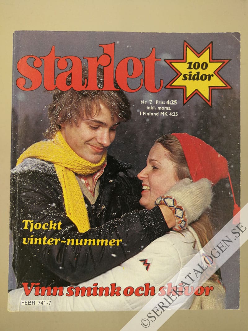 Framsida på Starlet #7 (1978)