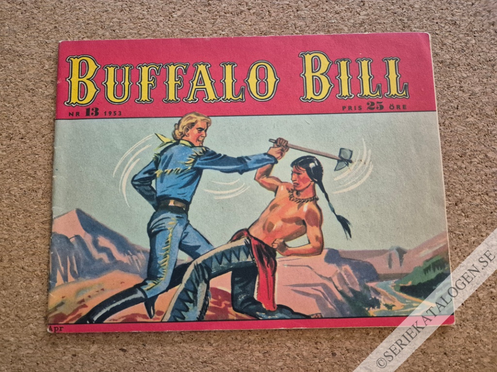 Framsida på Buffalo Bill #13 (1953)