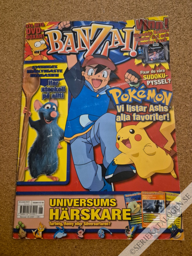 Framsida på Banzai! #6 (2007)