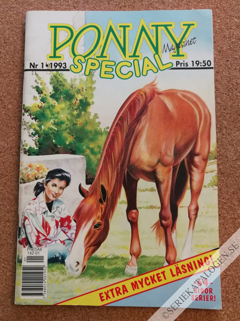 Framsida på Ponny-magasinet special #1 (1993)
