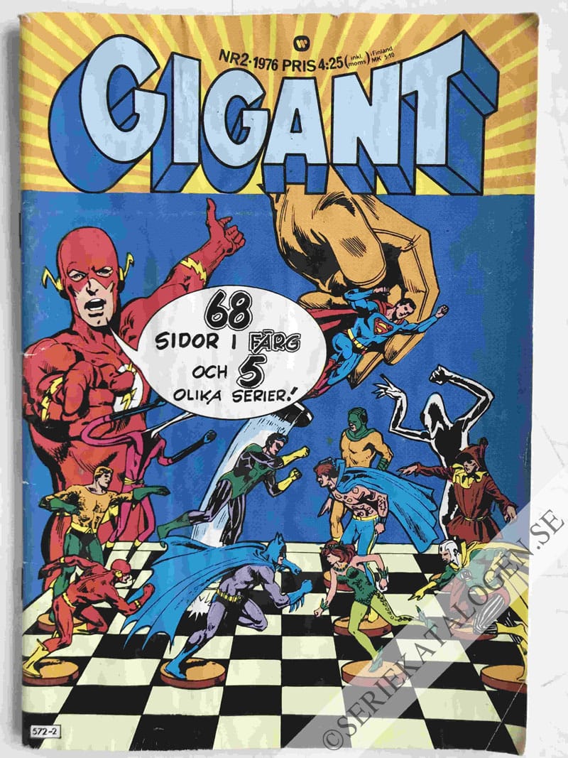 Framsida på Gigant #2 (1976)