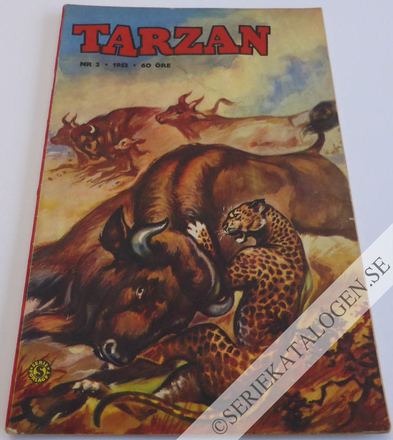 Framsida på Tarzan #2 (1953)