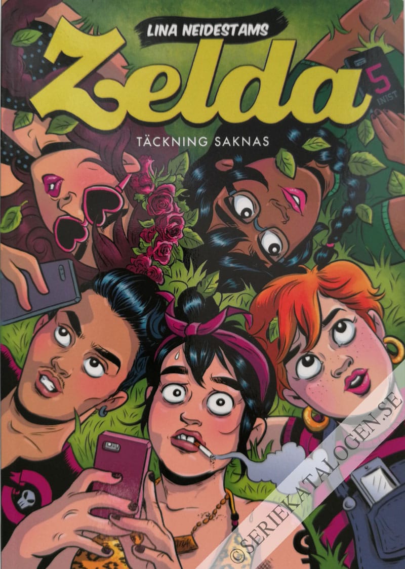 Framsida på Zelda Täckning saknas (2016)