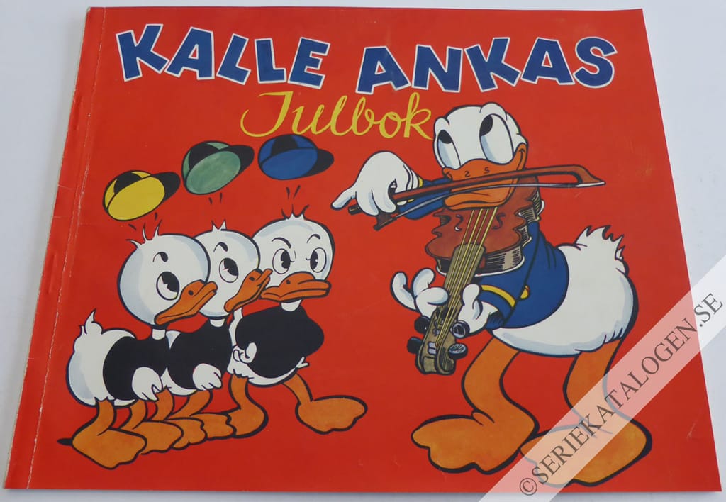 Framsida på Kalle Ankas julbok # (1947)