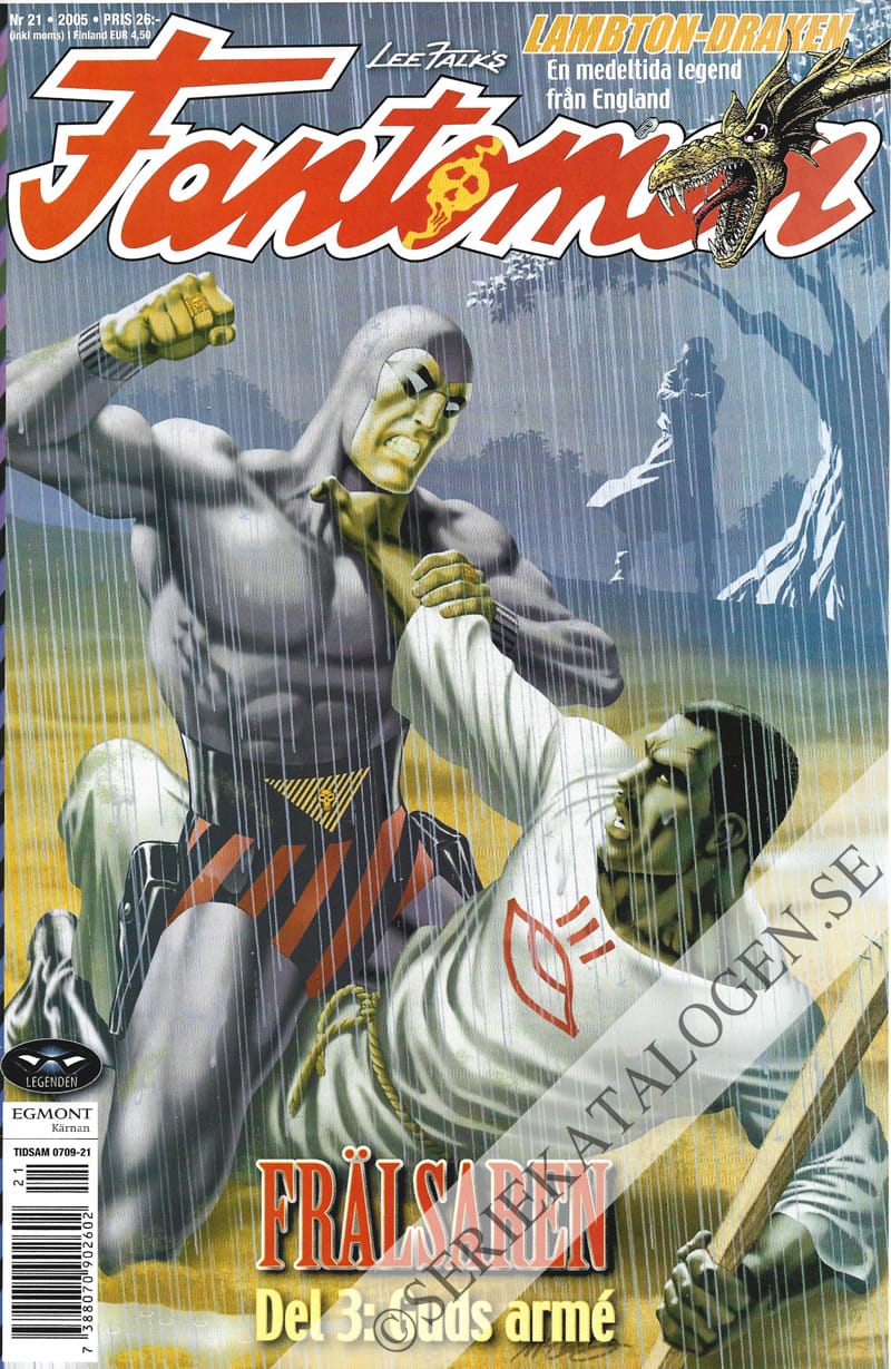 Framsida på Fantomen #21 (2005)