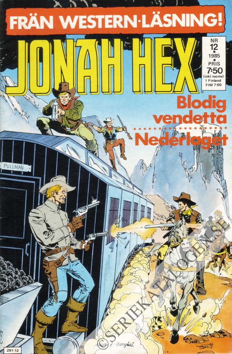 Framsida på Jonah Hex #12 (1985)