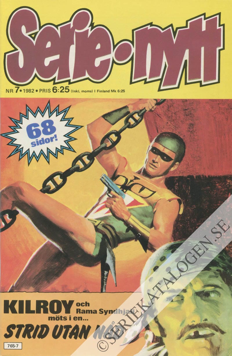 Framsida på Serie-Nytt #7 (1982)