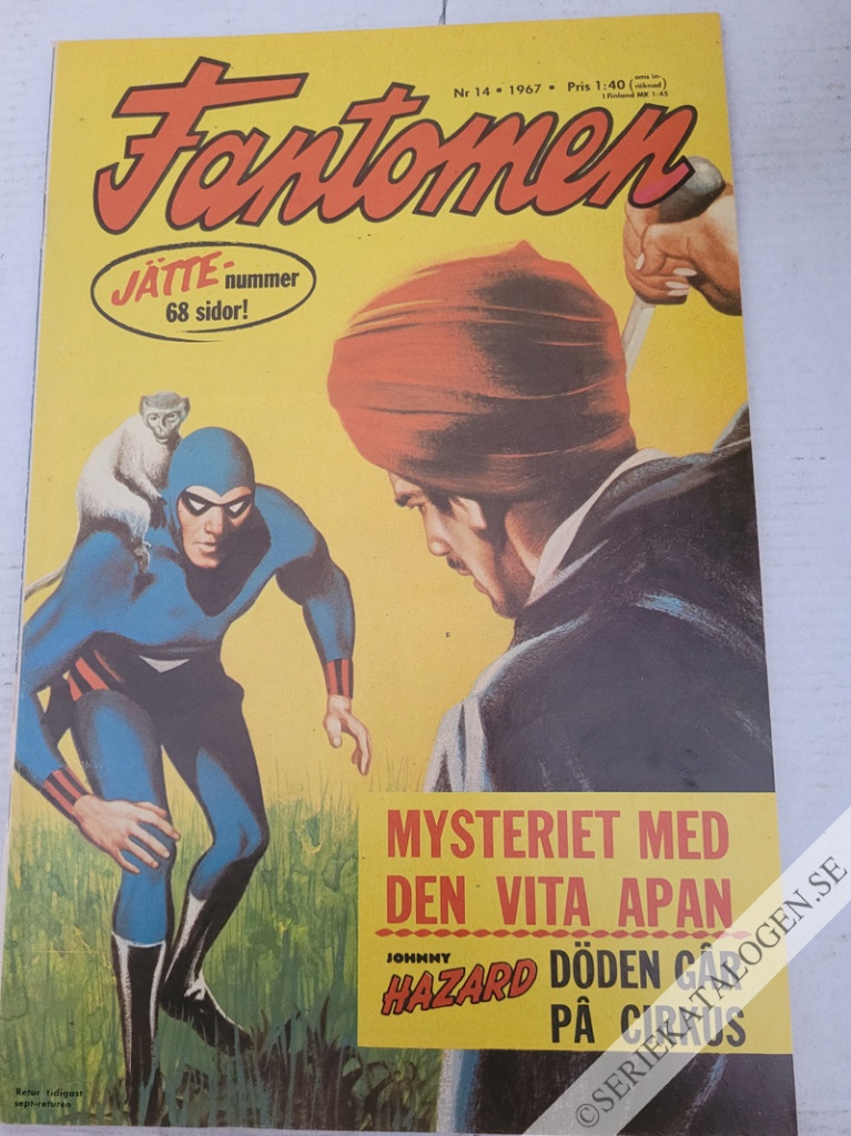 Framsida på Fantomen #14 (1967)