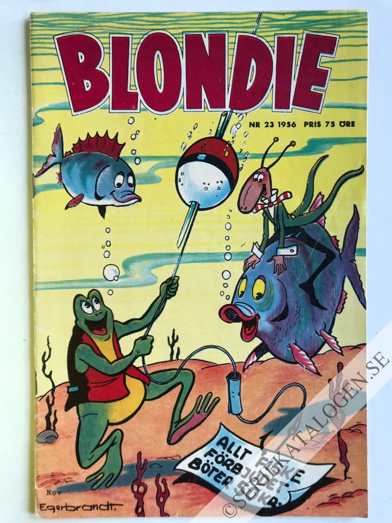 Framsida på Blondie #23 (1956)