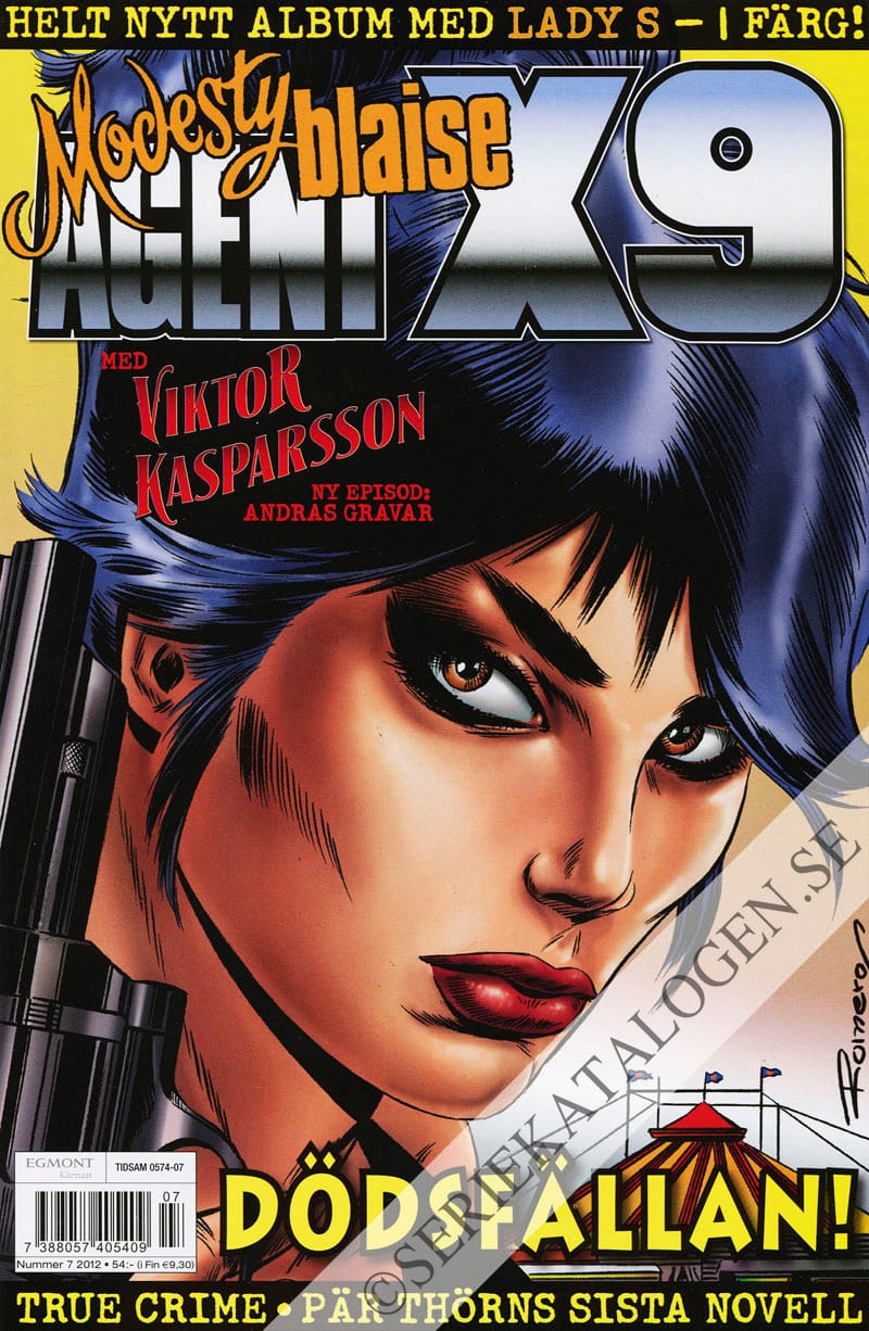 Framsida på Agent X9 #7 (2012)