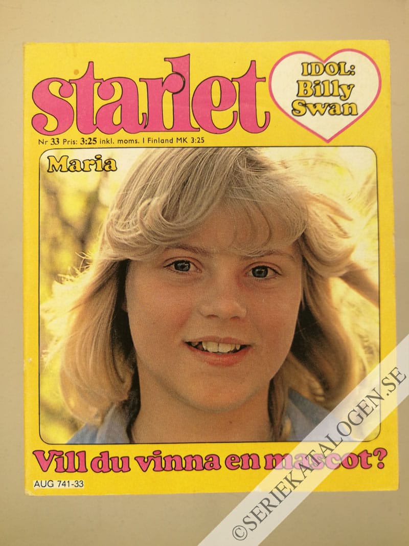 Framsida på Starlet #33 (1978)
