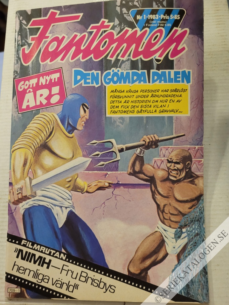 Framsida på Fantomen #1 (1983)