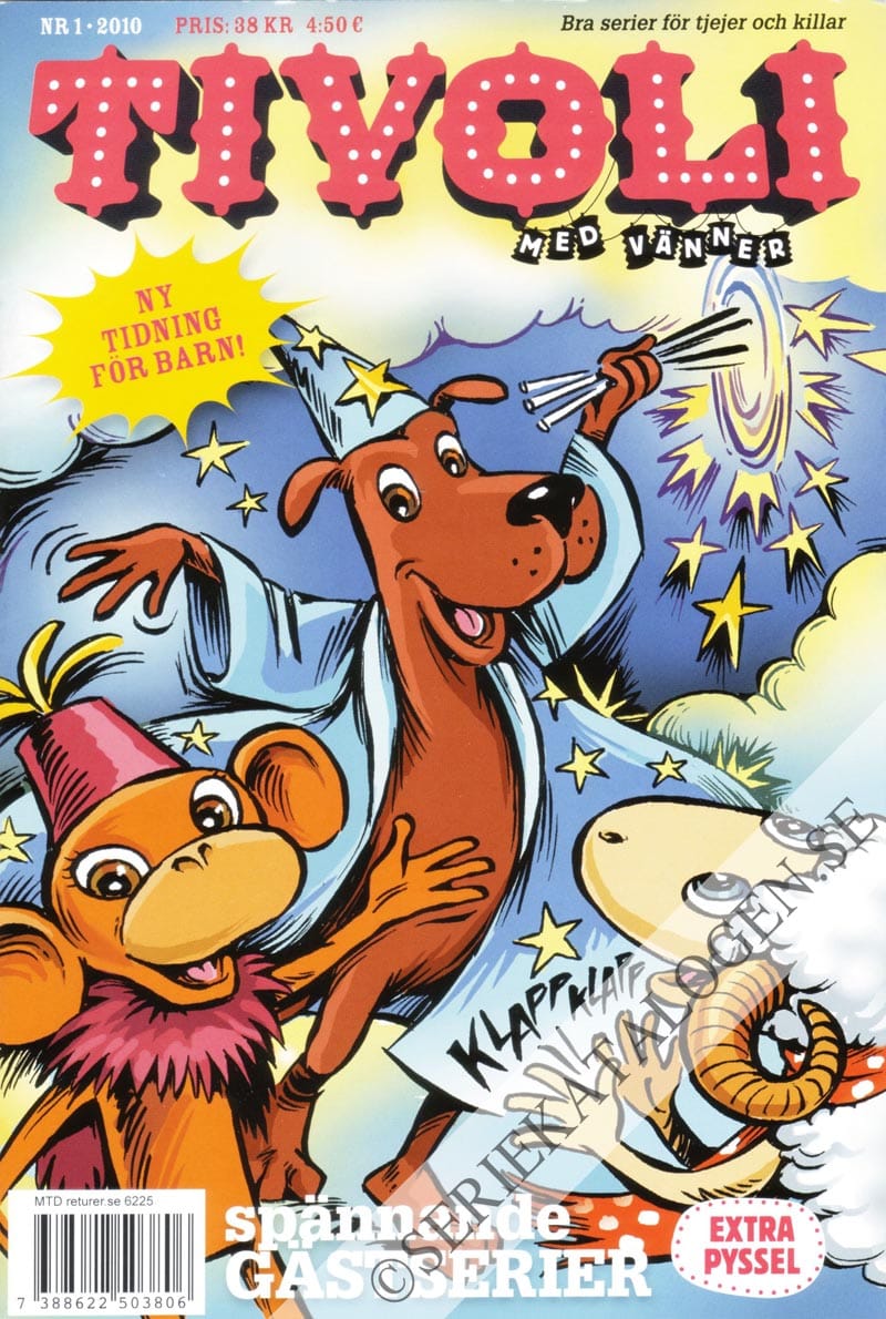 Framsida på Tivoli med vänner #1 (2010)