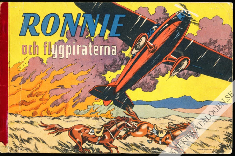 Framsida på Ronnie och flygpiraterna (1944)