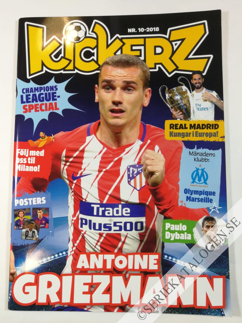 Framsida på Kickerz Football Club #10 (2018)