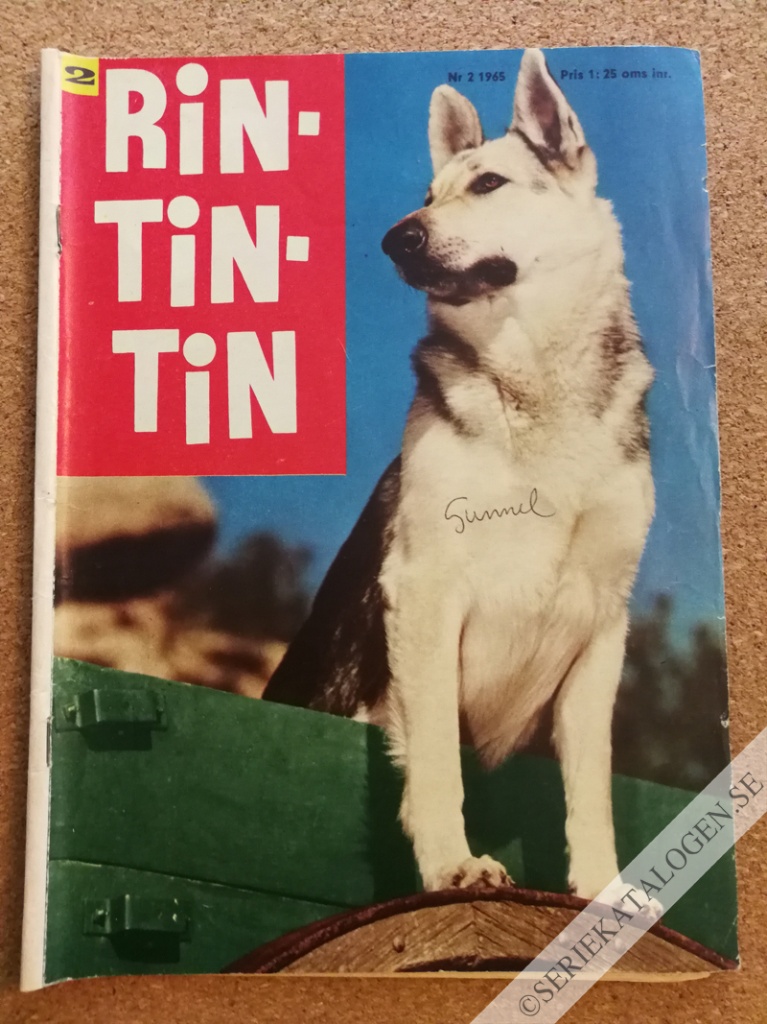Framsida på Rin Tin Tin #2 (1965)
