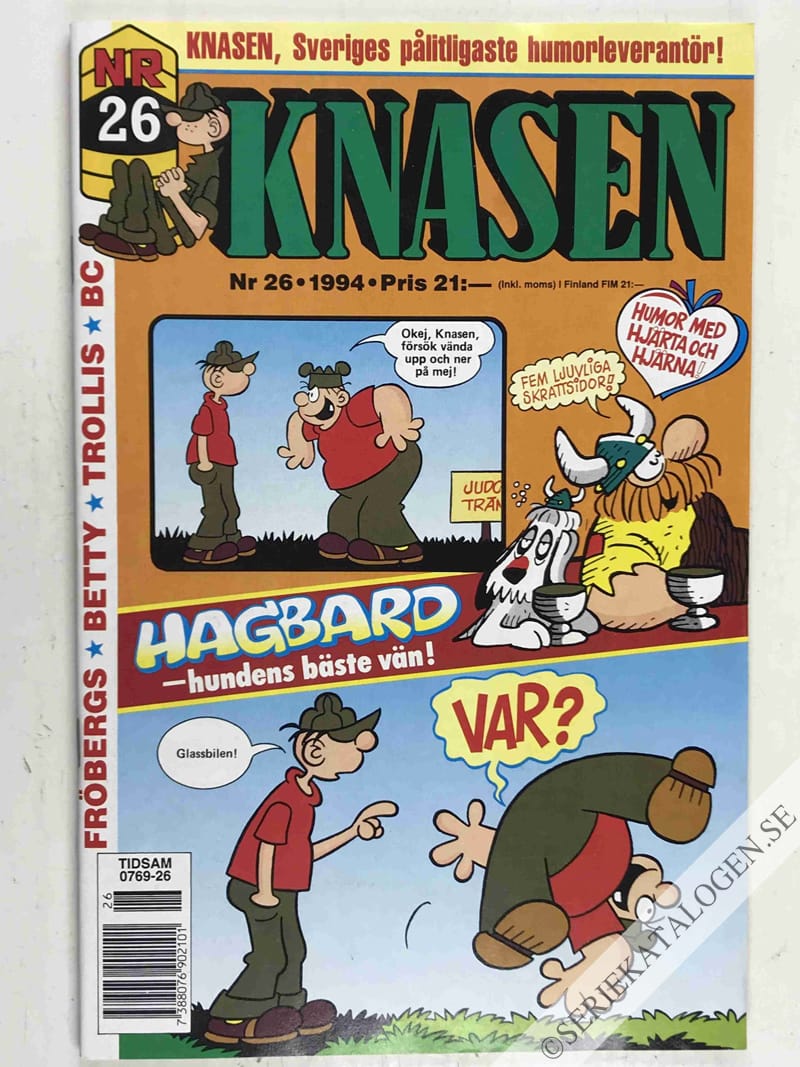 Framsida på Knasen #26 (1994)