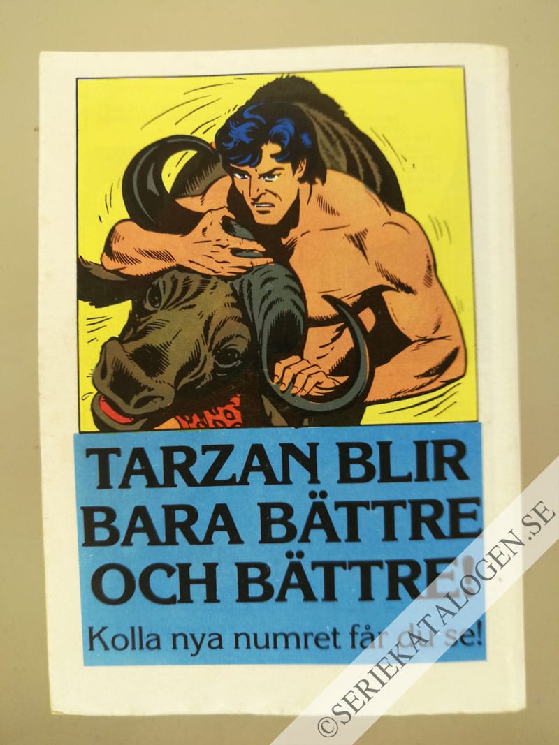 Baksida på Hjältarna över Malta (1986)