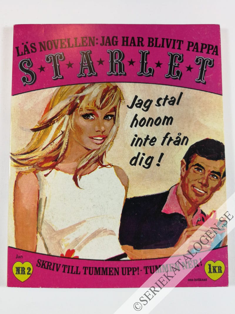 Framsida på Starlet #2 (1967)