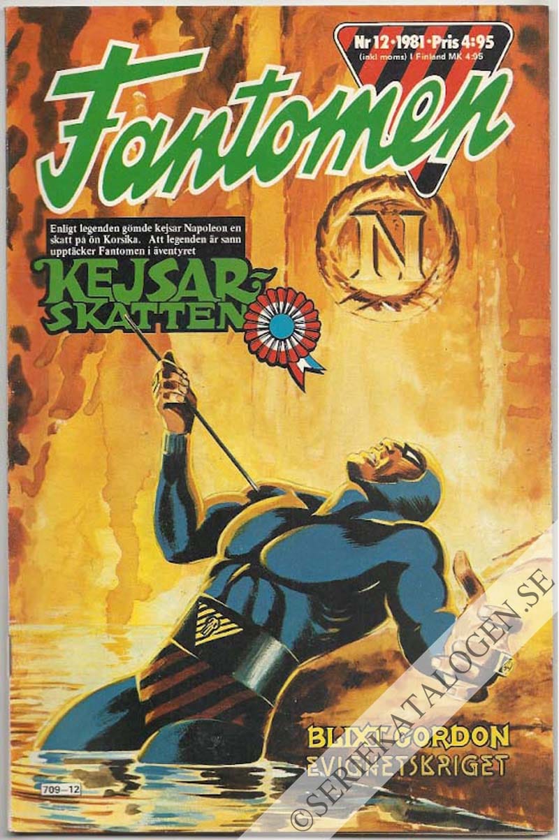 Framsida på Fantomen #12 (1981)