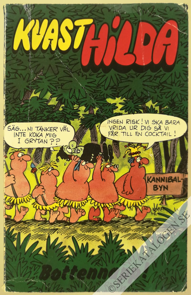 Framsida på Kvasthilda Bottennapp! (1977)