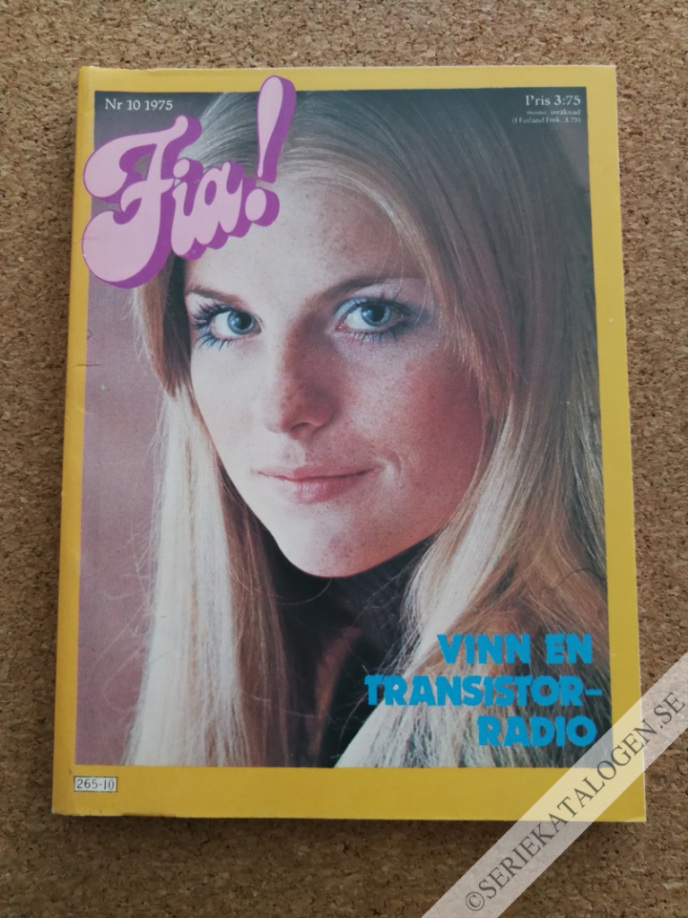 Framsida på Fia! #10 (1975)
