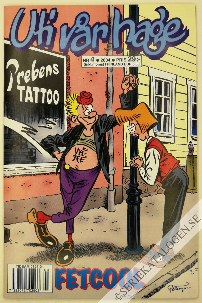 Framsida på Uti vår hage Fetcool (2004)