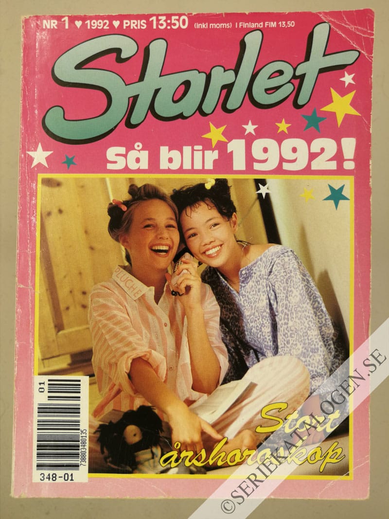 Framsida på Starlet #1 (1992)
