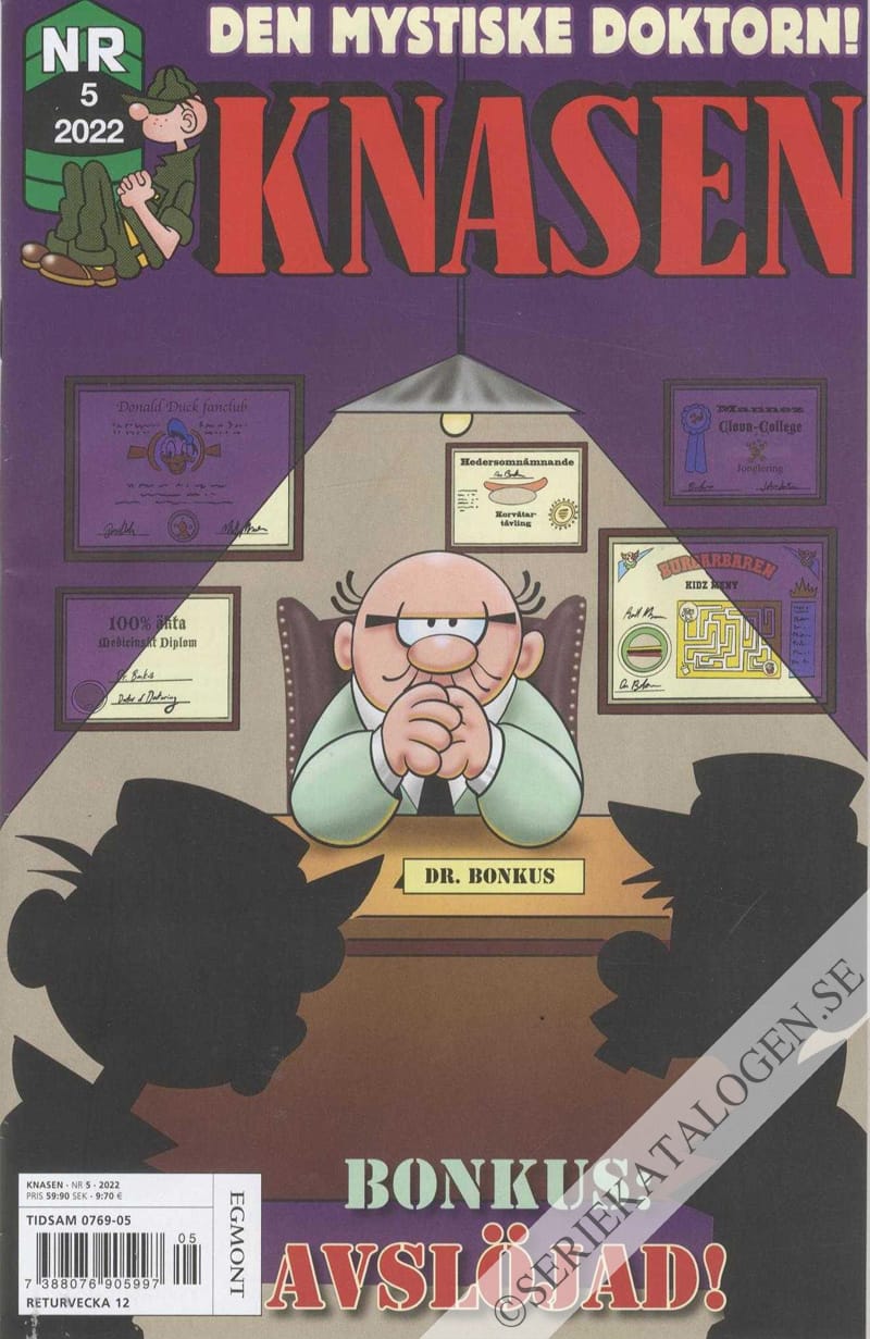 Framsida på Knasen #5 (2022)