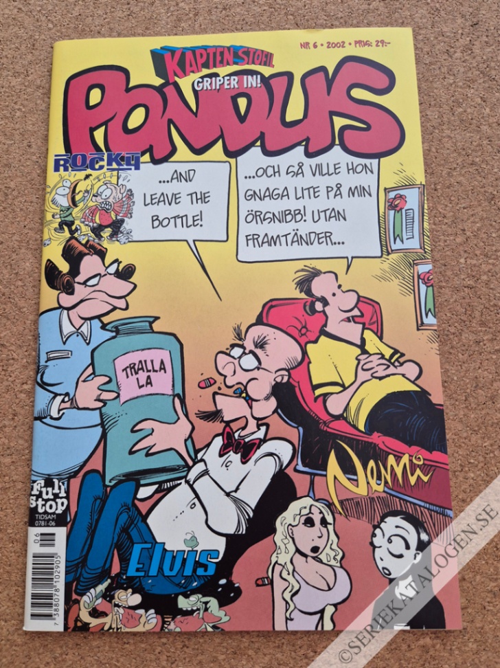 Framsida på Pondus #6 (2002)