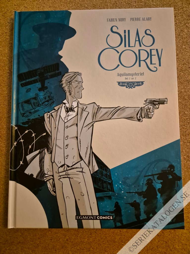 Framsida på Silas Corey Aquilamysteriet (2020)